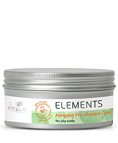 Wella New  Elements Purifying Pre-Shampoo Clay - Очищающая глина для кожи головы 225 мл